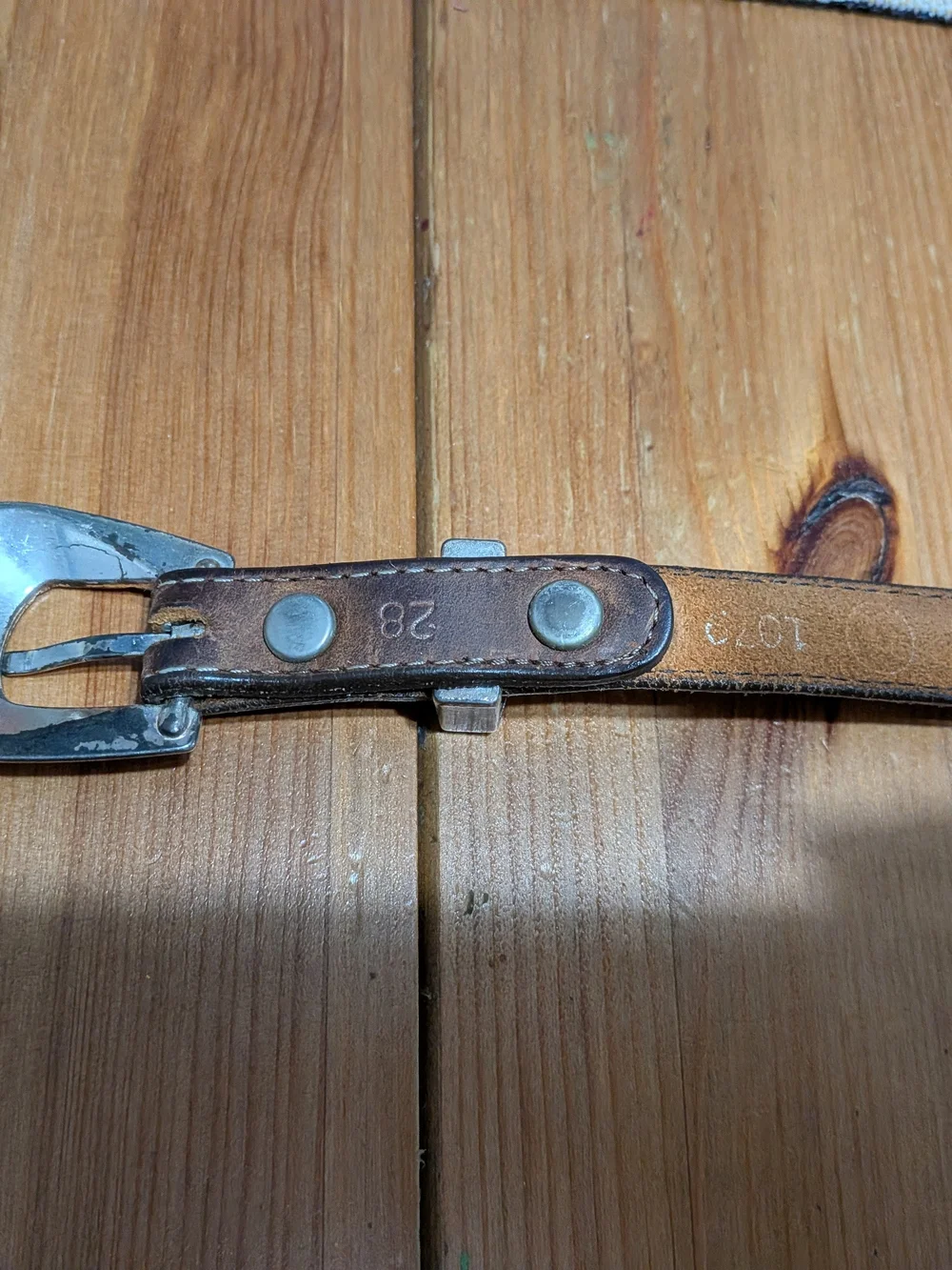 A.I leather heart
